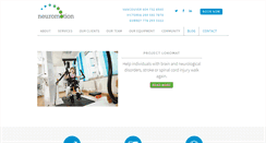 Desktop Screenshot of neuromotionphysio.com
